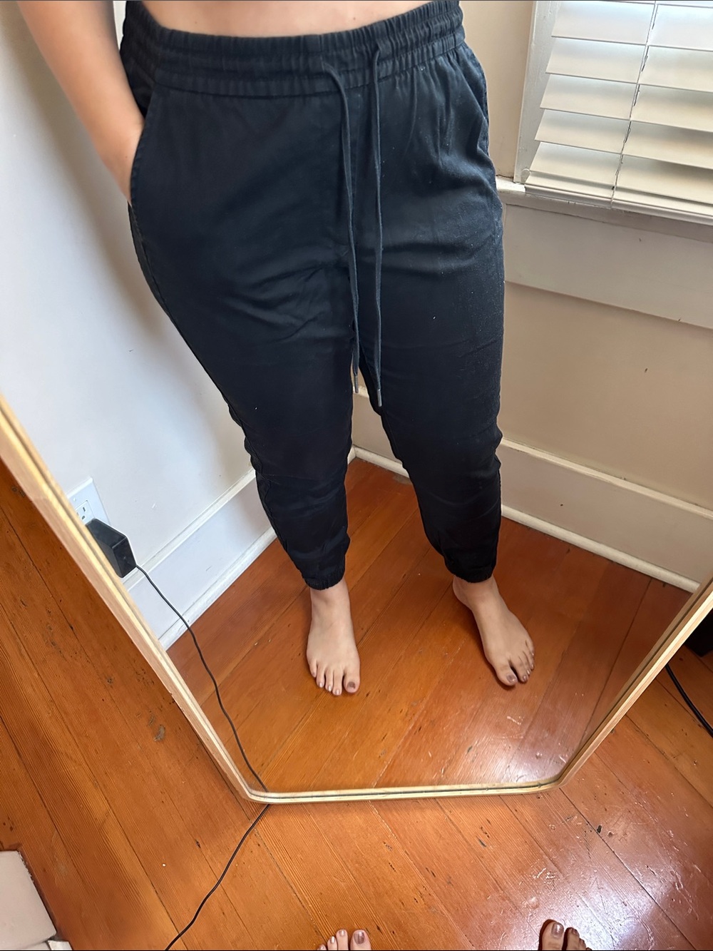 GAP Relaxed Fit Elastic Waist & Ankle Drawstring Cargo